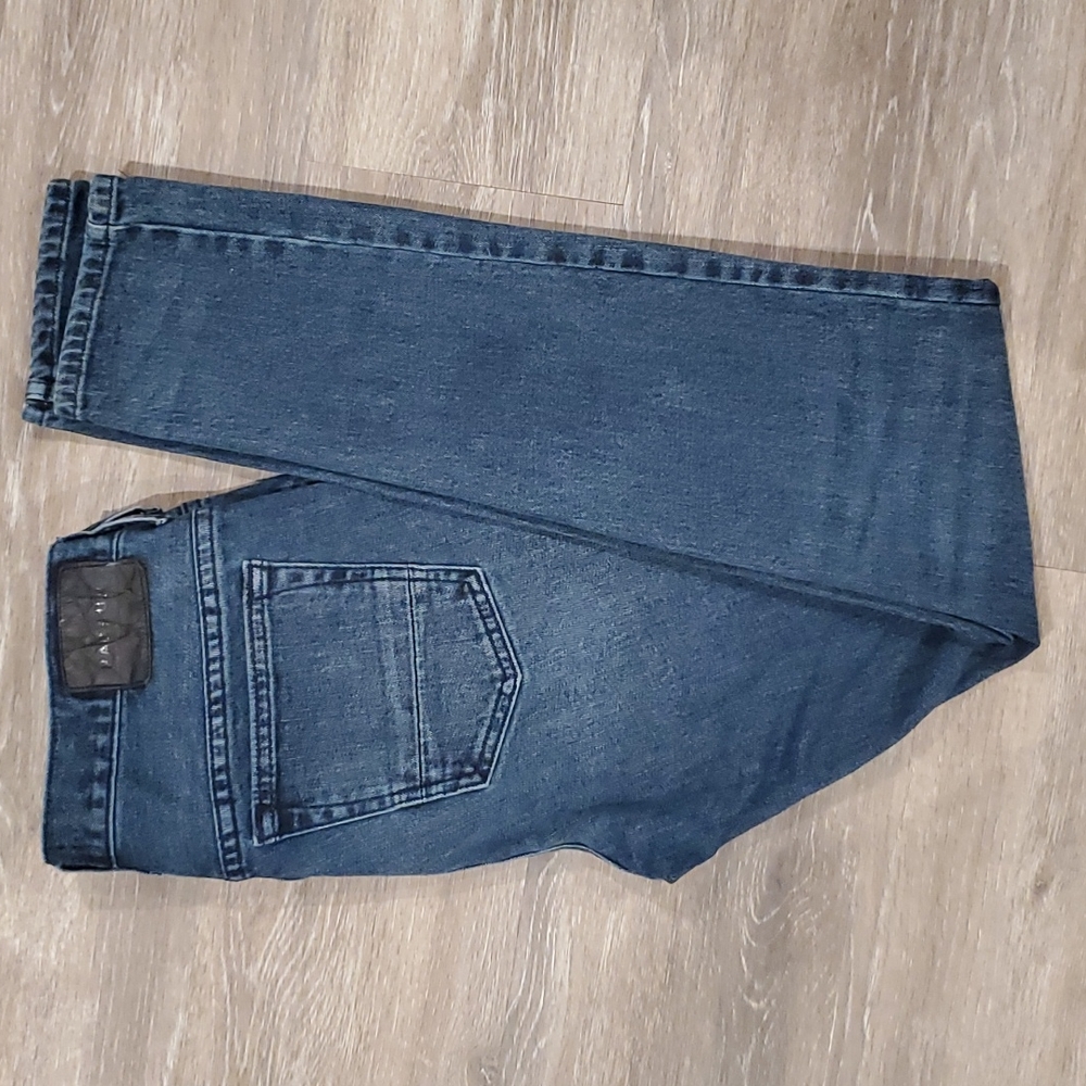 Pacsun Stacked Dark Blue Denim Skinny